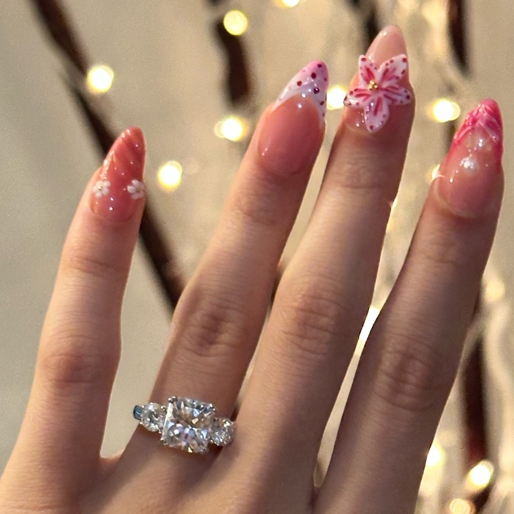 Sterling Silver ring Size 5 -5,5